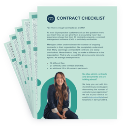 Get the contract checklist
