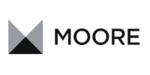Moore logo zwart wit