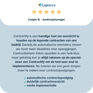 Review Casper B - Purchase Manager NL