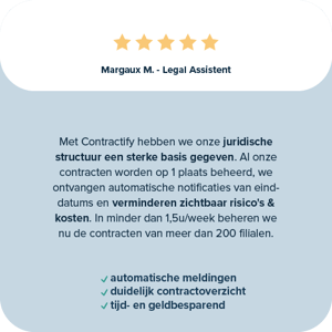 Review Margaux M - legal assistant NL